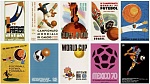 Коллекционные карточки постеров чемпионатов мира по футболу 1930-2010гг.