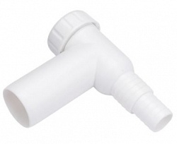 Обратный клапан для стиральной машины (белый), MP-У 145255, ИС.130486