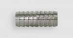 Соединитель для резинового шланга  1", 25 х 25 мм, никель, General Fittings, 260038N101000H [10]