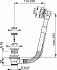 Обвязка для ванны KAISER ♕ латунь 8004An бронза автомат (CLICK CLACK) с коленом