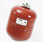 18 Мембранный расширительный бак для отопления Uni-Fitt WRV18-U,18 литров,1,5 бар 10/100°C 3/4"красн