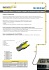 INDOORFLEX Подводка для газа сильфон. AYVAZ EuroStandart (еврослот) в жёлт.ПВХ оболочке 1/2"[35,5]