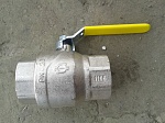 Кран шаровой газовый 2" ВВ, стальная ручка, F.I.V., 80010200, FUTURGAS