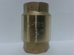 Клапан обратный      1/2" ВВ, латунный, пластиковый шток, U-TEC, UTF 159.Y 02, [10/100] 31635