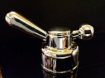 HB08-2 Ручка переключения смесителя ванна/душ Haiba, 20 шлицов, металл., хром, 132994 [10]