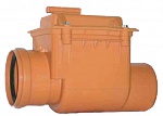 ПластФитинг Обратный клапан Ø110 мм ПВХ, наружная канализация