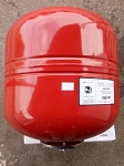35 Мембранный расширительный бак для отопления Uni-Fitt WRV35-U,35 литров,1,5 бар 10/100°C 3/4"красн