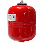 12 Мембранный расширительный бак для отопления Uni-Fitt WRV12-U,12 литров,1,5 бар 10/100°C 3/4"красн