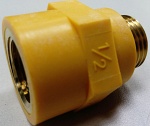 Диэлектрический изолятор (для газа) 1/2" ВН Vieir PV21 [8] оранжевый
