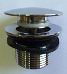 Донный клапан, хром, Elegant 1 1/2", Ø70мм, F-03 CC 014 100